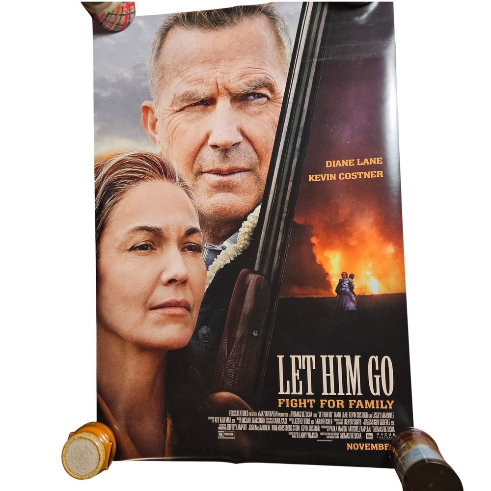 Let Him Go 2020 Original Movie Poster 27x40 Kevin Costner Diane Lane‎ D/S